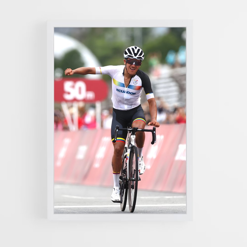 Poster Piste Olympique – affiche Cyclisme (vue 3)